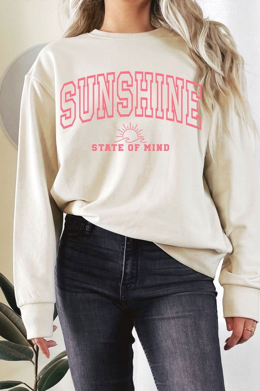 Sunshine State Of Mind Crew Neck Sweatshirt