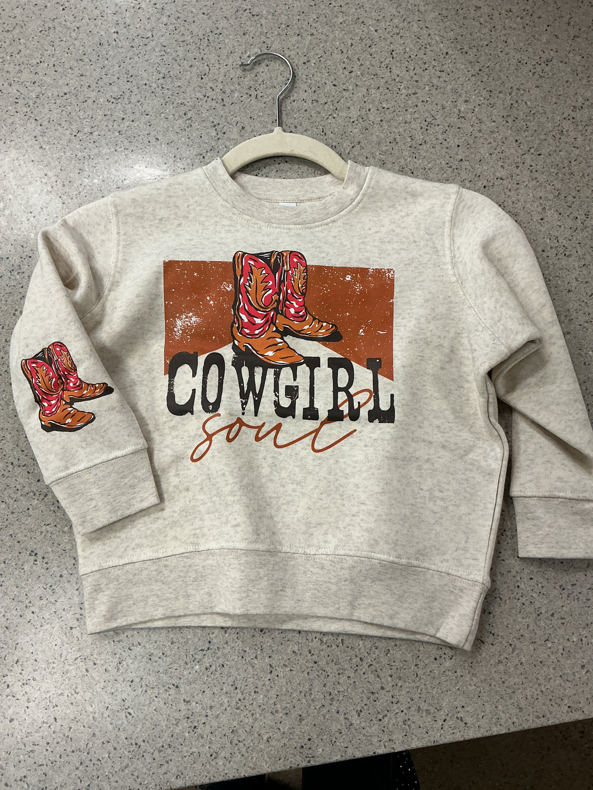 Cowgirl Soul Youth Crewneck Sweatshirt