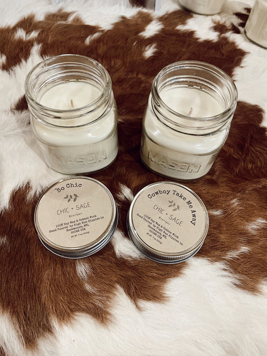 *Chic and Sage Candles