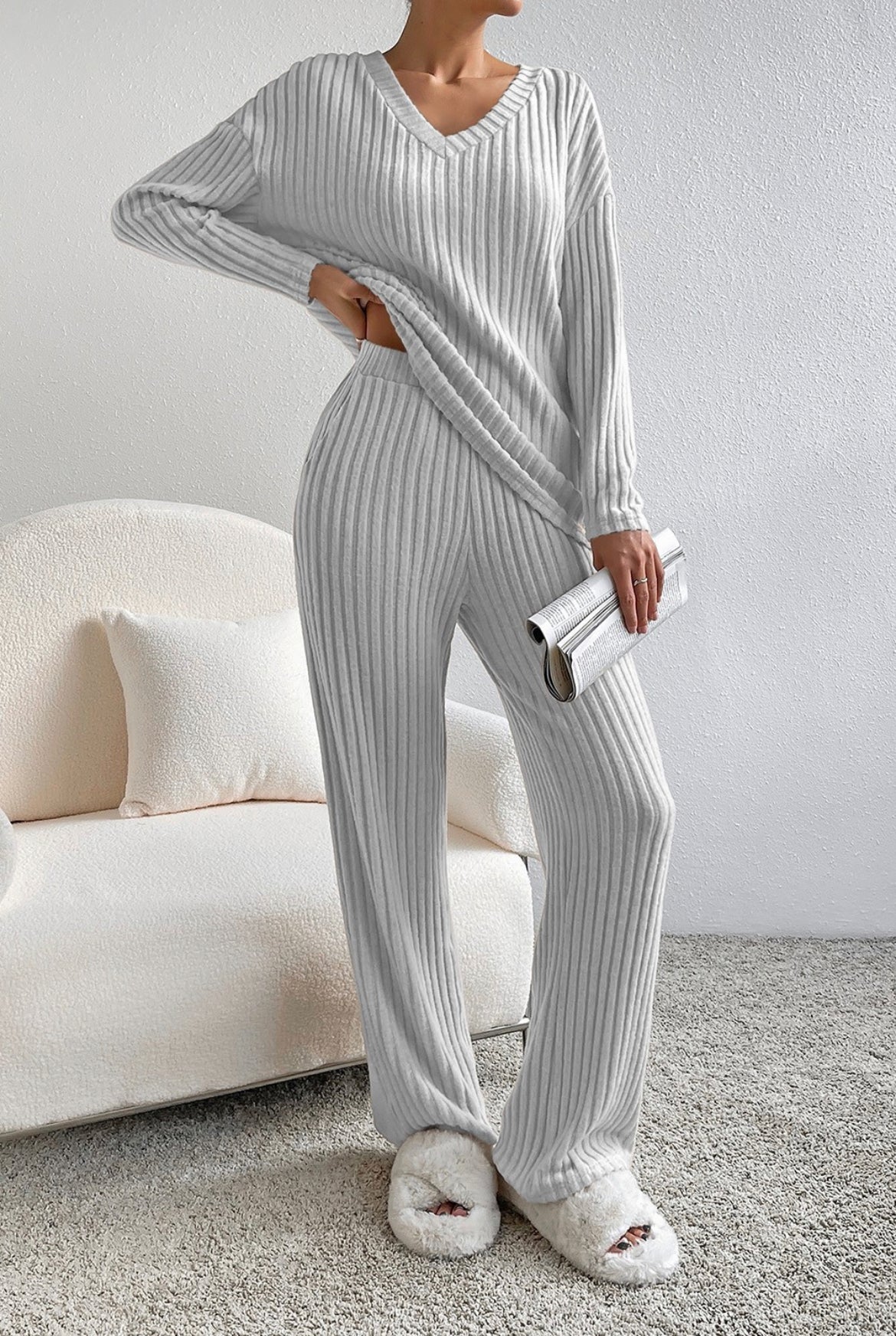 Lush Grey Lounge Set