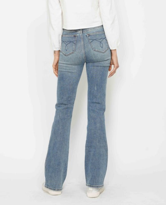 Judy Blue High Waist Tummy Control Bootcut w/Stitch Pocket Detail