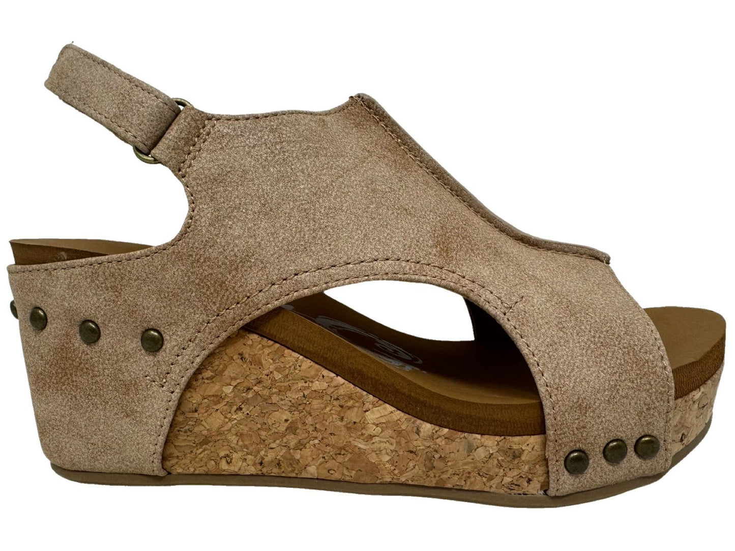 Very G Cream Isabella Wedge