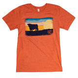 Orange Lazy J Hereford Sky Short Sleeve T-Shirt