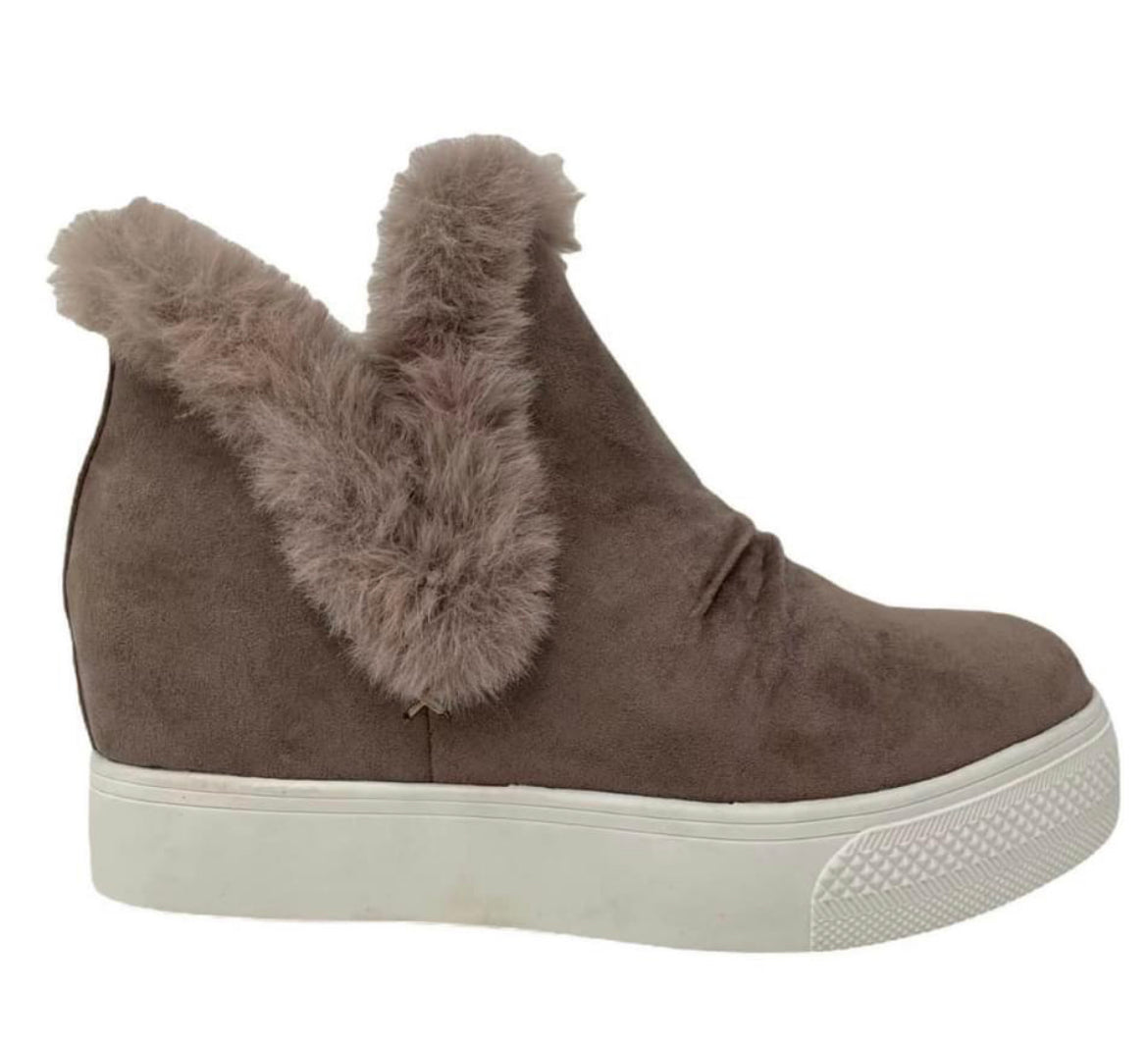 Sale! VG Taupe Shantel Wedge Sneaker