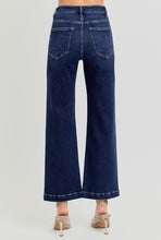 Load image into Gallery viewer, Risen Tummy Control High Rise Crop Wide Leg Denim