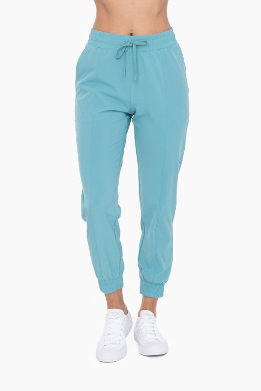 Teal Athleisure Joggers
