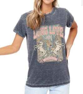 Vintage Long Live Cowgirls Graphic Tee