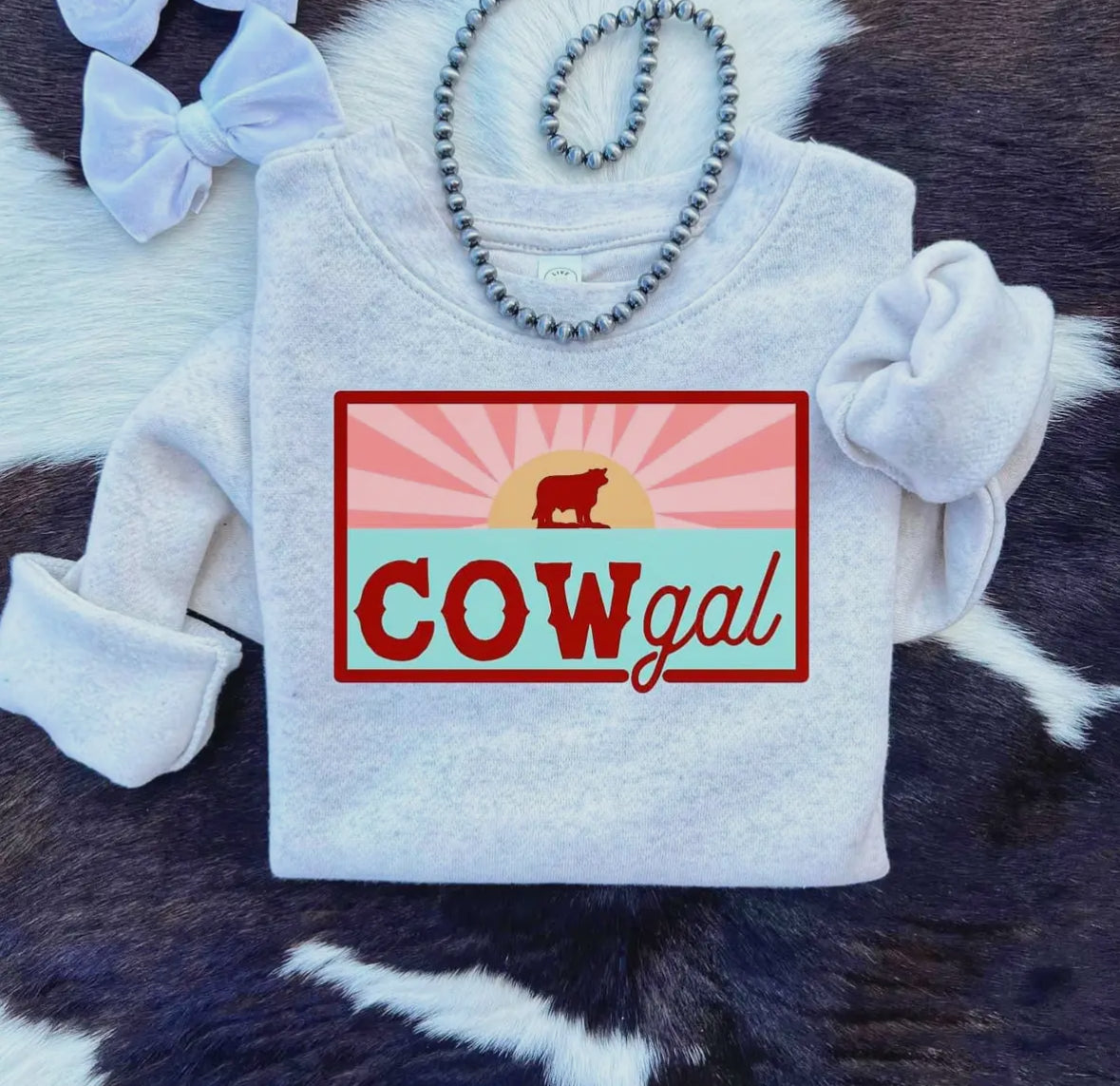 Cowgal Youth Crewneck Sweatshirt