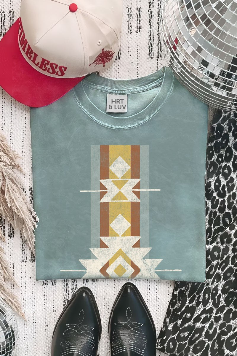 Mineral Pine Aztec Graphic Tee