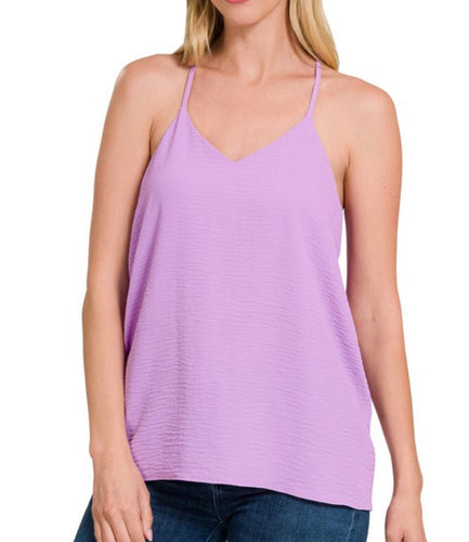 Lavender V-Neck Cami