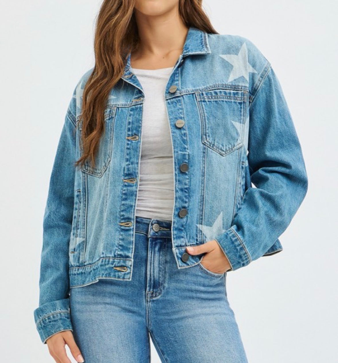 Risen Big Star Oversized Denim Jacket