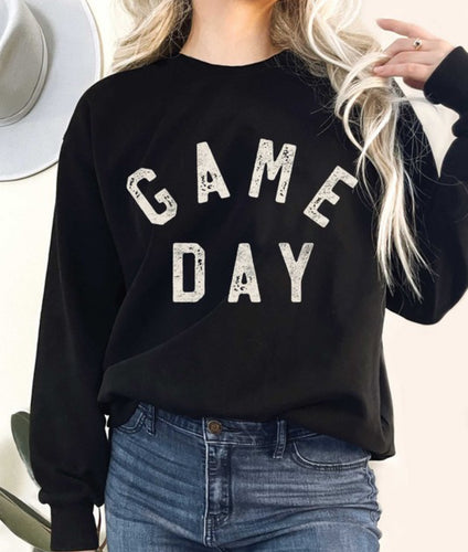 Black Game Day Sweatshirt