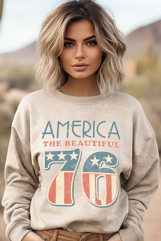 America 76 Mineral Graphic Sweatshirts