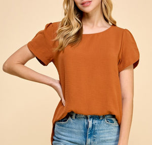 Carmel Tulip Sleeve Top