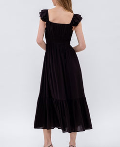 Black Sweetheart Maxi Dress