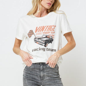 Vintage Racing Team Graphic Tee