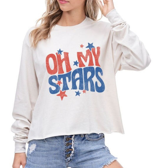 Oh My Stars Long Sleeve Shirts