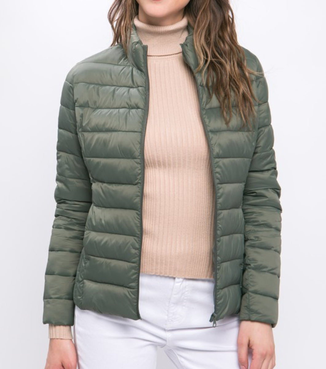 Ever Green Puffer Jacket