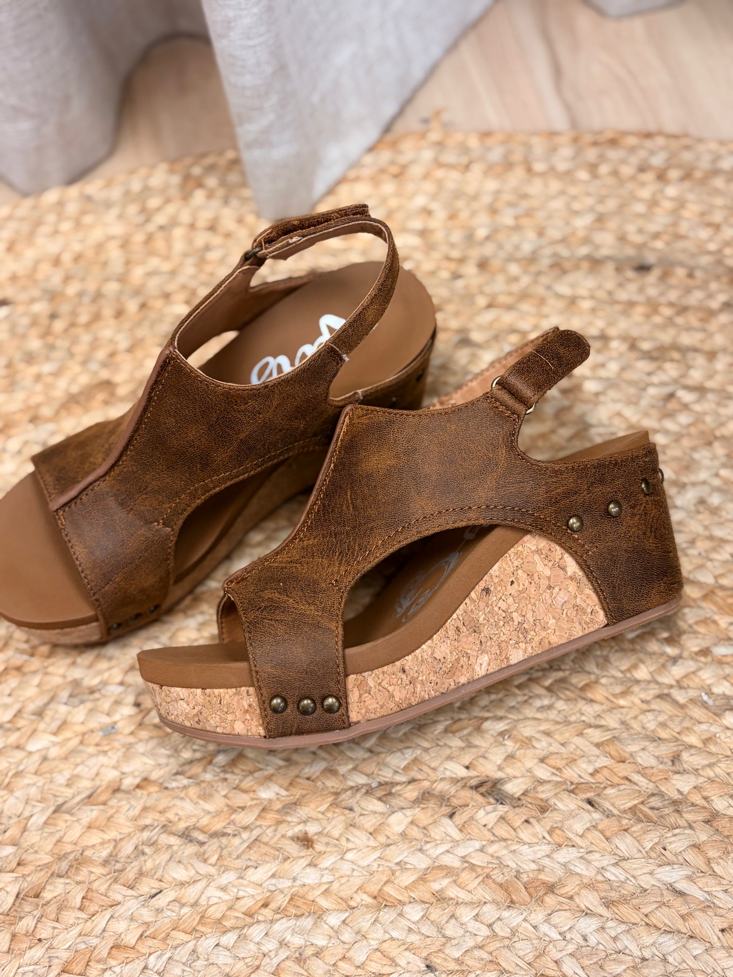 Brown Liberty Wedge