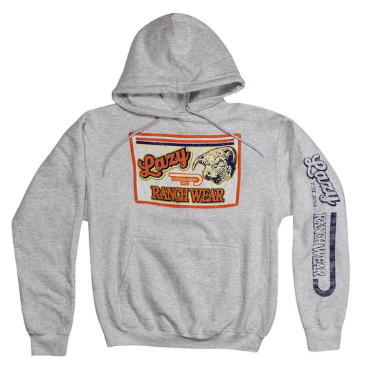 Lazy J Retro Ranch Grey Sweatshirt