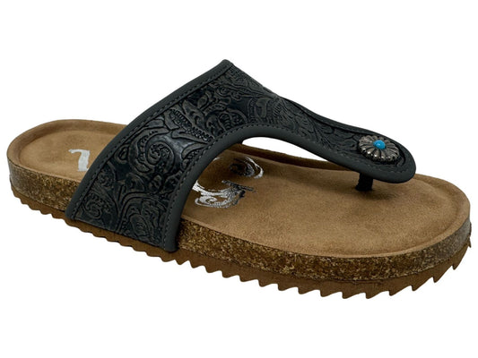 Very G Danni Black Sandal