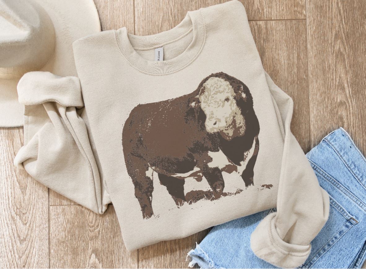 Hereford Bull Sweatshirt