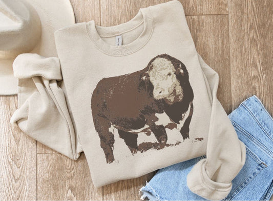 Hereford Bull Sweatshirt
