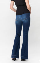 Load image into Gallery viewer, Judy Blue High Rise Dark Trouser Flare