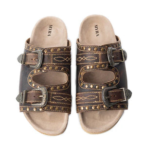 Brown Leather Great Sonora Sunset Sandals