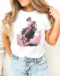Pink Cowgirl T-shirt